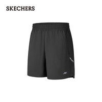 斯凯奇(Skechers)男士梭织短裤P225M163 碳黑/0018 M