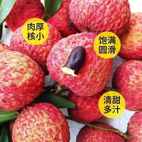 冠福记新鲜白糖罂荔枝海南荔枝白糖罂糯米新鲜荔枝滋当季水果整箱 4斤礼盒装