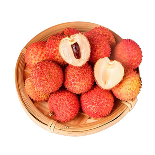马保果广东桂味荔枝 老树荔枝 清甜多汁 当季新鲜荔枝水果高州荔枝 1斤 精选装
