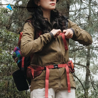 KLATTERMUSEN攀山鼠10616W针奈尔女款风壳帽衫防晒皮肤衣10652W -Nal Jacket W 【带帽】510/Olive橄榄绿 XL