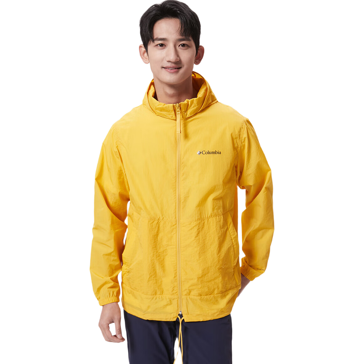 Columbia蒋奇明同款哥伦比亚防晒衣男UPF50防紫外线皮肤衣WE1348 742