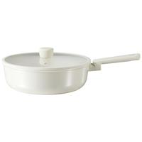 卡罗特炒锅不粘锅陶瓷锅家用钛锅轻量聚油煎炒炖煮一体轻量炒菜锅