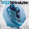 VICTOR 高端VG2NitroLite超强氮气发泡减震全面防护 专业羽球鞋VG2NL土耳其瓷青