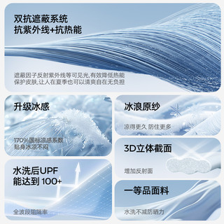 小野和子 KAZUKOIN宽松防晒衣女防紫外线夏季防晒帽凉感冰丝透气防晒外套TK XF