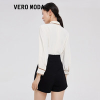 VEROMODA高腰A型链条裙裤短裤|322243008 1G黑牛仔色-追单2 2XL