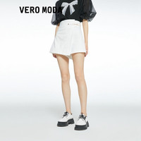 VEROMODA高腰A型链条裙裤短裤|322243008 J2G白牛仔色-追单2 2XL