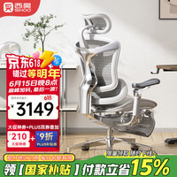 西昊 Doro C500 人体工学椅 云白