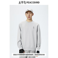 太平鸟男装【商场同款】科技感印花圆领卫衣秋款上衣B2CRE3171 1