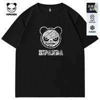 HIPANDA/你好熊猫 防晒凉感降温 男士短袖T恤
