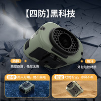 挂腰风扇随身便携式腰间降温大风力户外工地暴力小型涡轮挂脖夏天厨房制冷衣空调桌面超长续航2025