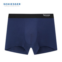 舒雅(SCHIESSER)男士Becover系列50S天丝莫代尔平角内裤20569T E5/20569T深红 1条 M