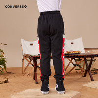 Converse 匡威童装男女童保暖加绒针织长裤秋冬儿童休闲裤子 正黑色 160 /69 【身高158-170cm】