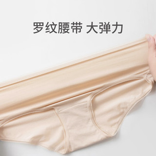 舒雅（SCHIESSER）女士Becover系列棉质抗菌平角内裤【3条装】23793T 肤色+粉色+绿色 3条 S