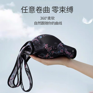 六月玫瑰2件装轻薄蕾丝内衣中老年妇女大码文胸无钢圈美背内衣 混色 黑+白 M （80-100斤）
