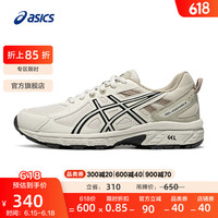 ASICS 亚瑟士 女鞋越野跑步鞋运动鞋耐磨跑鞋舒适透气 GEL-VENTURE 6 灰色