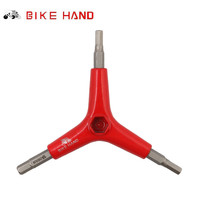 台湾bikehand三叉内六角工具公路山地车自行车修车维修保养组合扳手YC-356Y