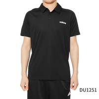 adidas 阿迪达斯 官方正品男子休闲透气训练运动短袖POLO衫DU1251