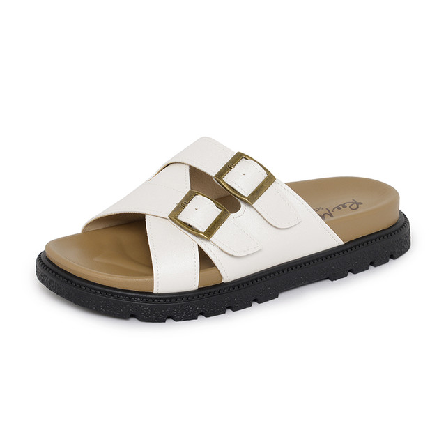 reemoor 睿慕 2025新款法式厚底拖鞋女夏外穿休闲风凉鞋复古百搭