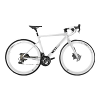 West Biking/西骑者 破风铝架 公路自行车 碳纤维轮组 3D打印坐垫 油压碟刹