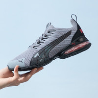 彪马（PUMA）跑步鞋男鞋女鞋 25夏季网面透气缓震舒适运动跑鞋 379602-02/浅灰/中底10cell科技 37 230mm/4