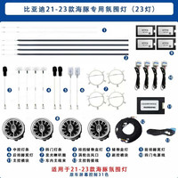 斯坦森 适用于比亚迪海豚64色氛围灯改装发光风口原车机语音小迪无损