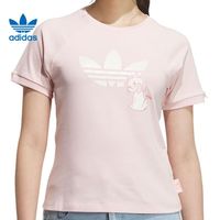 adidas 阿迪达斯 三叶草 女款运动T恤 KC3097