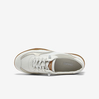 Bata休闲鞋女2025春商场通勤羊皮德训厚软底开车鞋AVB06AM5 米白 34