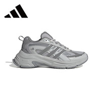 adidas 阿迪达斯 跑步鞋男女同款元禧春季轻便缓震休闲老爹运动鞋 浅灰/灰/深灰 38
