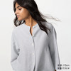 Uniqlo 优衣库 女士立领条纹衬衫 UQ475654