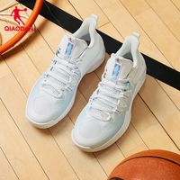 乔丹QIAODAN篮球鞋男鞋2025夏季运动鞋网面青少年缓震实战球鞋男