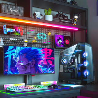 微星 酷睿i5 12600KF/RTX4060/4060TI/4070S/5060Ti海景房游戏主机电脑台式机优惠组装电脑DIY主机 配三 i5-12600KF+首发RTX5060