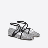 JIMMY CHOO 周仰杰 [新品首降]JIMMY CHOO/ASTORIA FLAT 女士绑带饰芭蕾舞玛丽珍鞋