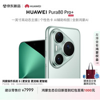 华为 HUAWEI Pura 80 Pro+ 手机 16GB+512GB 釉青
