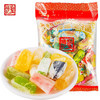 圣福记 高粱饴拉丝软糖水果味500g网红混合味水果糖 山东特产糖果
