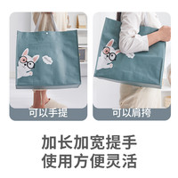 环保购物袋防水收纳袋户外便携超市买菜包旅行大容量加厚手提袋子