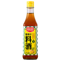厨邦葱姜料酒500ml 炒菜提鲜去腥料酒调味品 葱姜料酒500ml