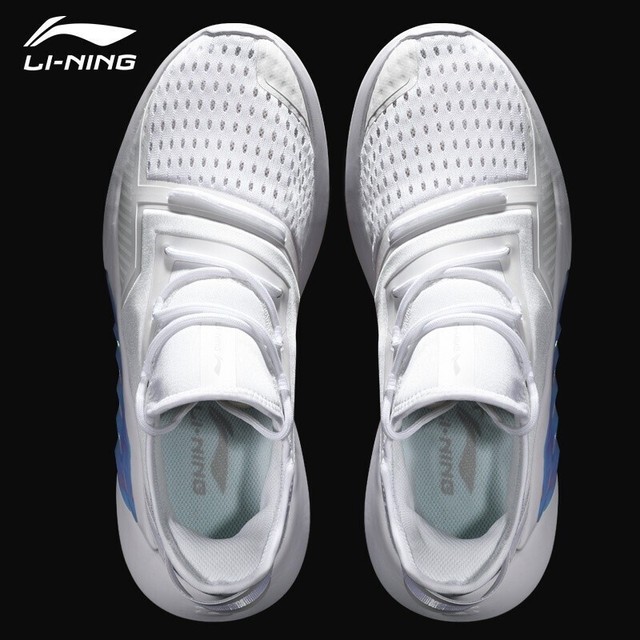 李宁 LI-NING 跑步鞋 40 标准白