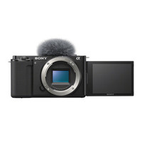 索尼 SONY ZV-E10 APS-C画幅 微单相机 黑色 单机身