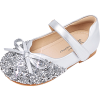 斯纳菲女童皮鞋春秋儿童水晶鞋亮钻公主鞋小女孩舒适软底单鞋