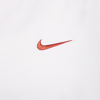 耐克(NIKE)春夏女短袖T恤 纯棉 运动休闲 宽松 FQ0366-030 白M FQ0366-030幻影灰白