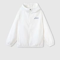 ASICS 亚瑟士 破价！！ UPF50+冰蝉翼梭织透气防晒服 白色 175