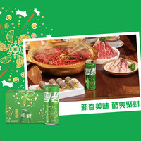 可口可乐 Coca-Cola汽水碳酸饮料 330ml*15罐 整箱装 年货节蛇年烟花礼花罐 雪碧清爽柠檬味330ml*15罐礼盒装