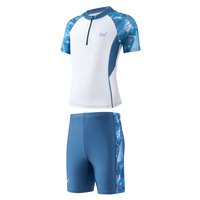 361儿童游泳衣男童中大童分体2025年男孩青少年泳衣泳裤套装