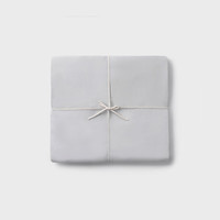 無印良品 MUJI【凉柔系列】床垫罩 床笠 床上用品 25年夏季床罩 凉感 灰色 单人 200cm*120cm *18~28cm