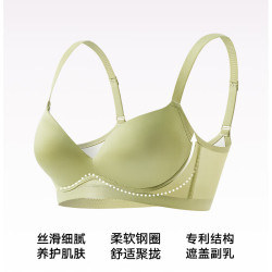 松山棉店 商场同款小珍珠 软支撑软托文胸