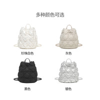 Carlyn MINI CLOVER BACKPACK韩国经典设计云朵手提轻便双肩包 黑色B