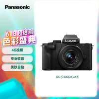 松下 Panasonic G100DK微单相机 Panasonic 数码相机 vlog相机 微单套机12-32mm 4K视频