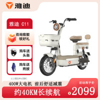 移动端、京东百亿补贴：雅迪 DV1 新国标电动车 48V24A