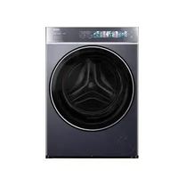 海尔 Haier 精华洗2.0系列 XQG100-HSDE588BU1 超薄大桶径洗烘一体机 10KG