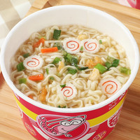 公仔面速食方便泡面迷你海鲜味整箱代餐充饥